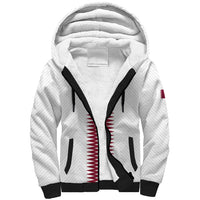 Custom Qatar 2026 World Football Sherpa Hoodie White Version