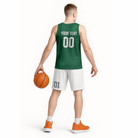 Custom Saudi Arabia 2026 World Football Basketball Jersey Arabian Green Falcons