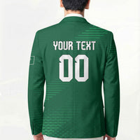 Custom Saudi Arabia 2026 World Football Blazer Arabian Green Falcons