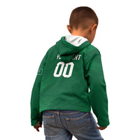 Custom Saudi Arabia 2026 World Football Kid Hoodie Arabian Green Falcons