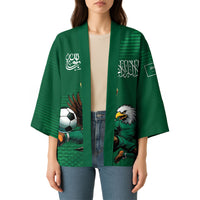 Custom Saudi Arabia 2026 World Football Kimono Arabian Green Falcons