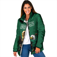 Custom Saudi Arabia 2026 World Football Padded Jacket Arabian Green Falcons
