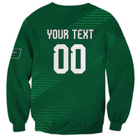 Custom Saudi Arabia 2026 World Football Sweatshirt Arabian Green Falcons