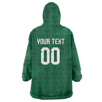 Custom Saudi Arabia 2026 World Football Wearable Blanket Hoodie Arabian Green Falcons