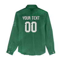Custom Saudi Arabia 2026 World Football Women Casual Shirt Arabian Green Falcons