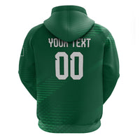 Custom Saudi Arabia 2026 World Football Zip Hoodie Arabian Green Falcons