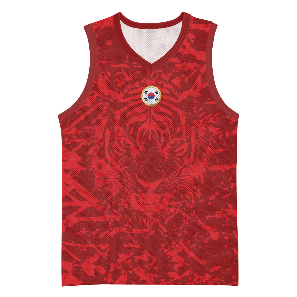 Custom South Korea 2026 World Football Basketball Jersey Taegeuk Warriors