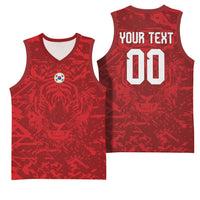 Custom South Korea 2026 World Football Basketball Jersey Taegeuk Warriors
