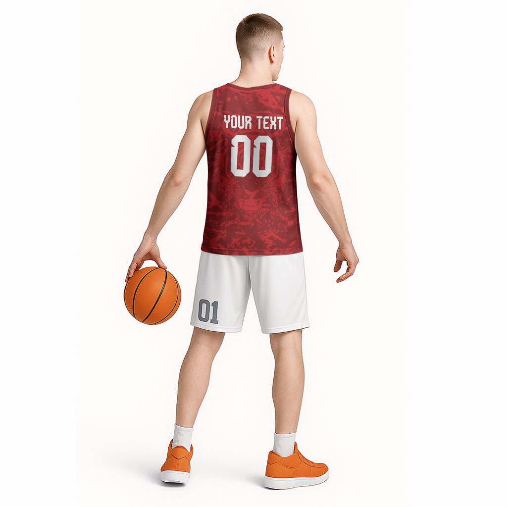 Custom South Korea 2026 World Football Basketball Jersey Taegeuk Warriors