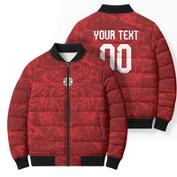 Custom South Korea 2026 World Football Bomber Puffer Jacket Taegeuk Warriors
