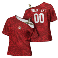 Custom South Korea 2026 World Football Cross Shoulder Shirt Taegeuk Warriors