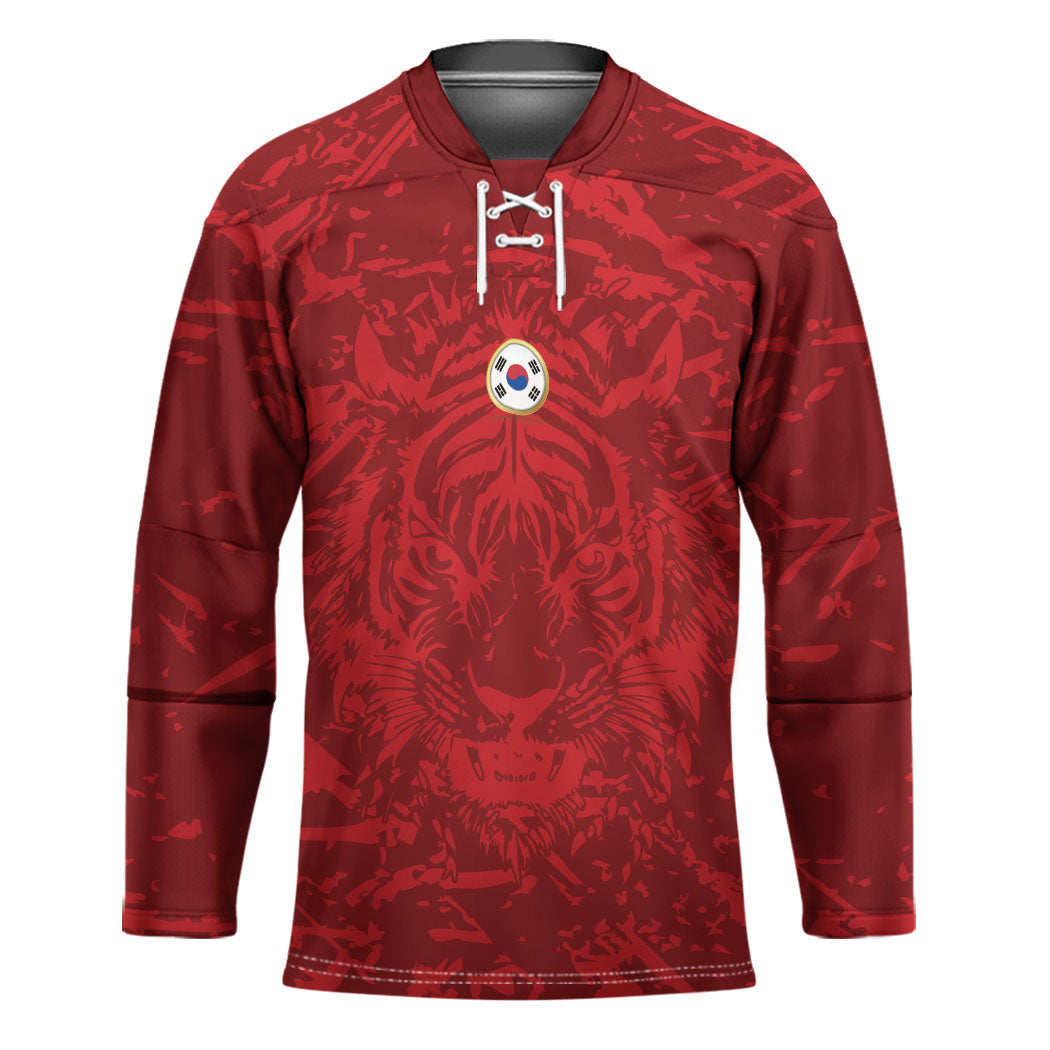 Custom South Korea 2026 World Football Hockey Jersey Taegeuk Warriors