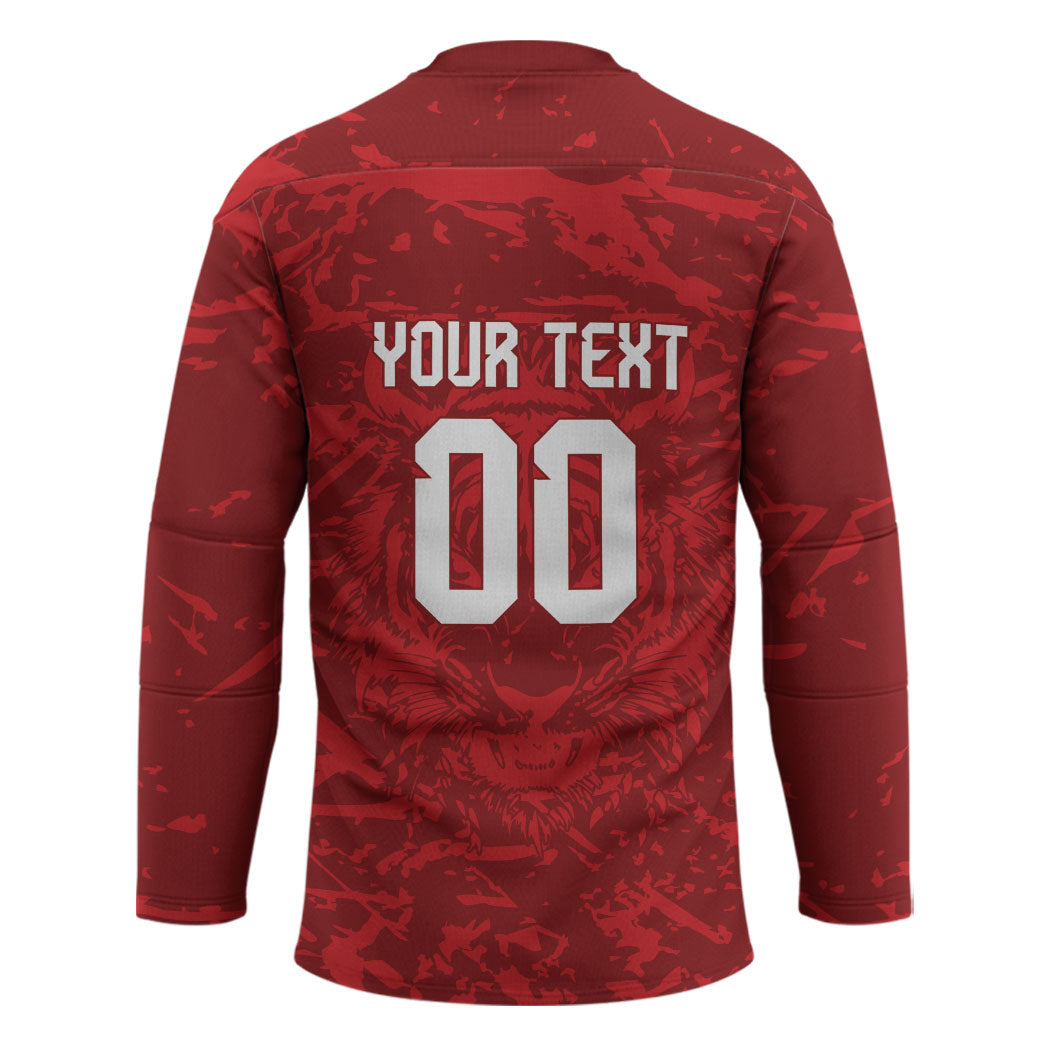 Custom South Korea 2026 World Football Hockey Jersey Taegeuk Warriors