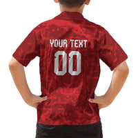 Custom South Korea 2026 World Football Kid Hawaiian Shirt Taegeuk Warriors