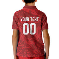 Custom South Korea 2026 World Football Kid Polo Shirt Taegeuk Warriors