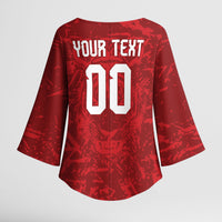 Custom South Korea 2026 World Football Kimono Sleeve Blouse Taegeuk Warriors
