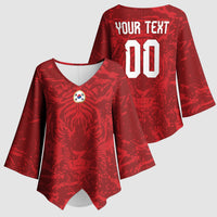 Custom South Korea 2026 World Football Kimono Sleeve Blouse Taegeuk Warriors