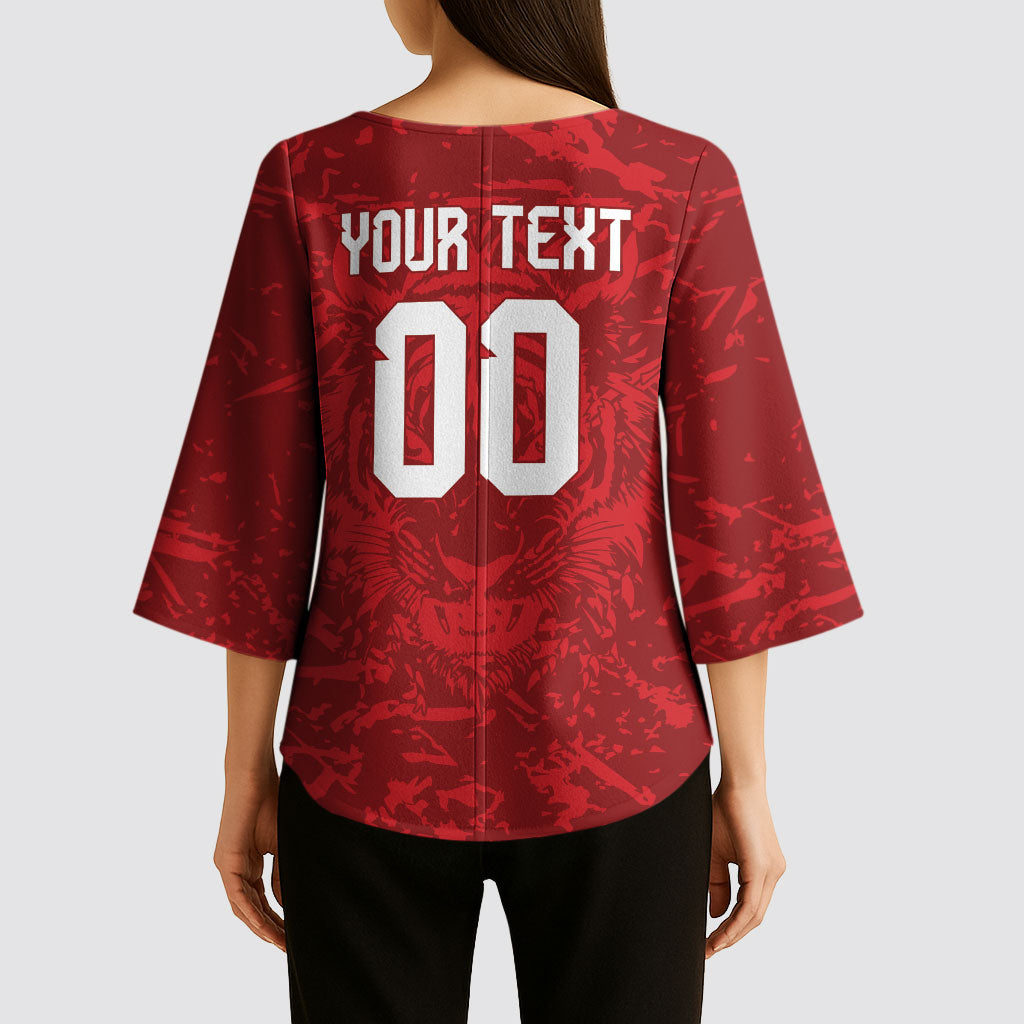 Custom South Korea 2026 World Football Kimono Sleeve Blouse Taegeuk Warriors