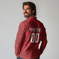 Custom South Korea 2026 World Football Long Sleeve Polo Shirt Taegeuk Warriors