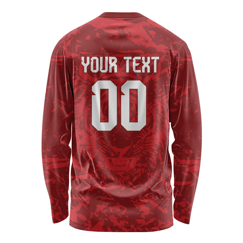 Custom South Korea 2026 World Football Long Sleeve Shirt Taegeuk Warriors