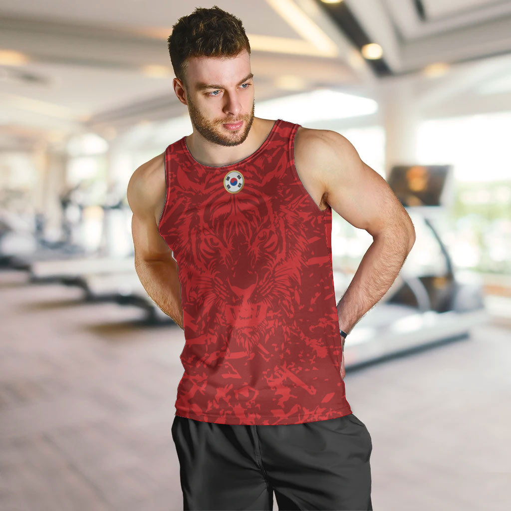 Custom South Korea 2026 World Football Men Tank Top Taegeuk Warriors