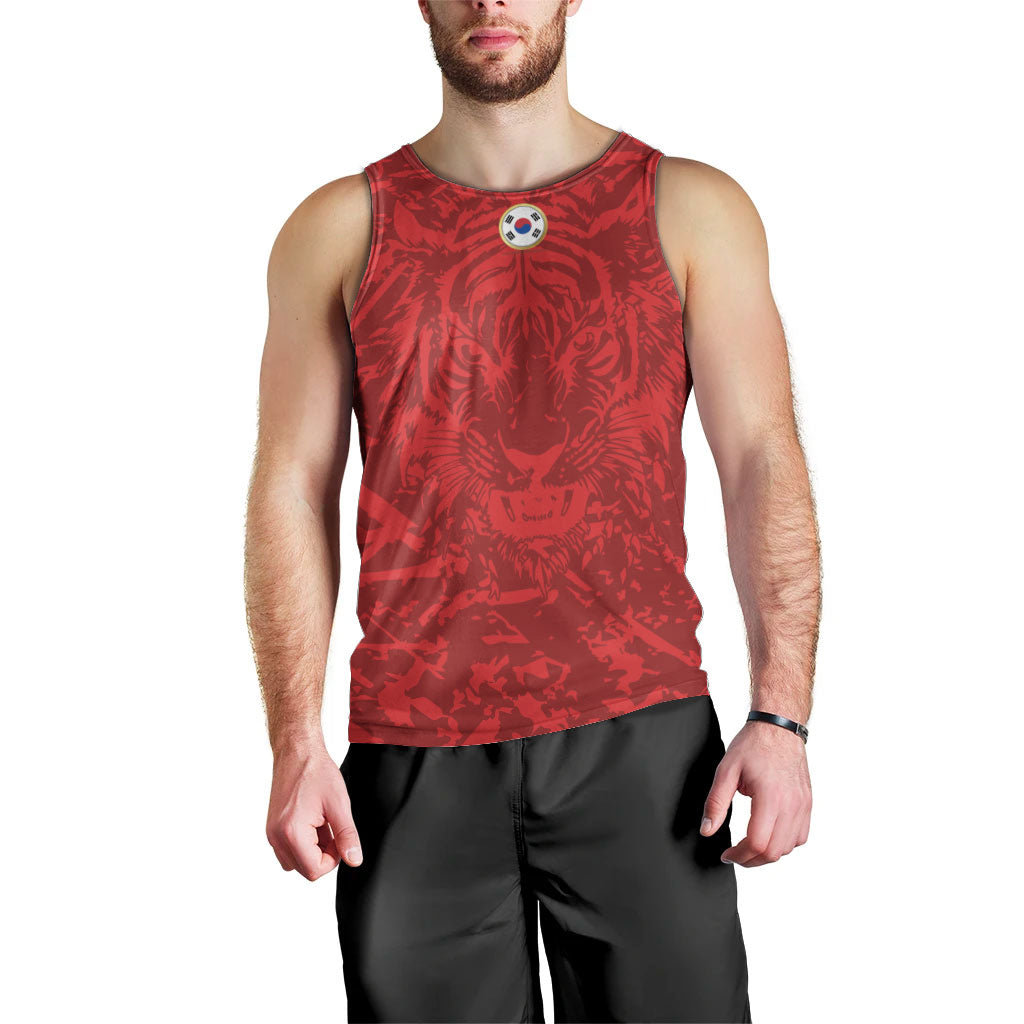 Custom South Korea 2026 World Football Men Tank Top Taegeuk Warriors
