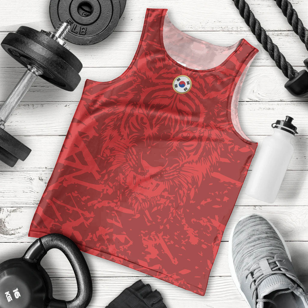 Custom South Korea 2026 World Football Men Tank Top Taegeuk Warriors
