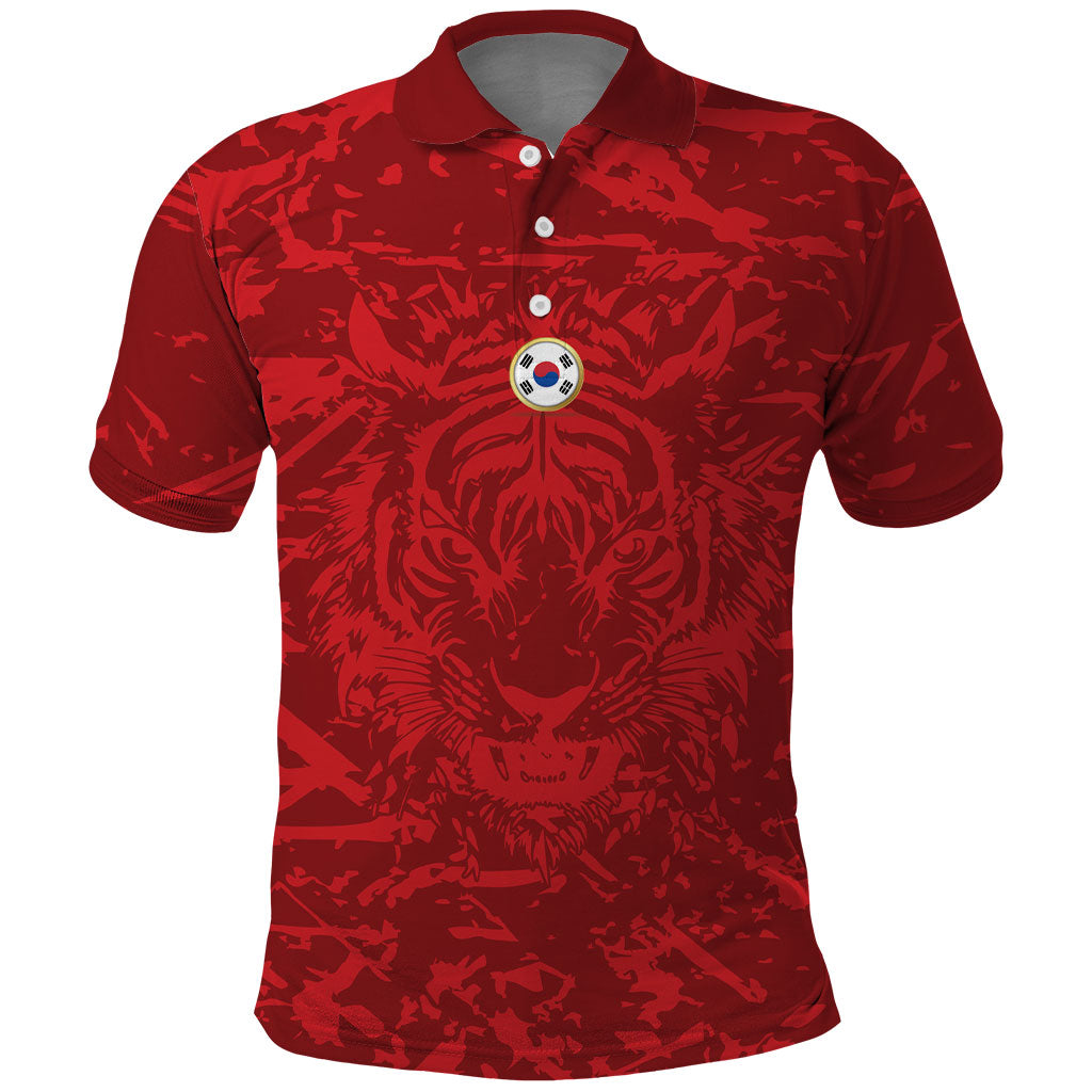 Custom South Korea 2026 World Football Polo Shirt Taegeuk Warriors
