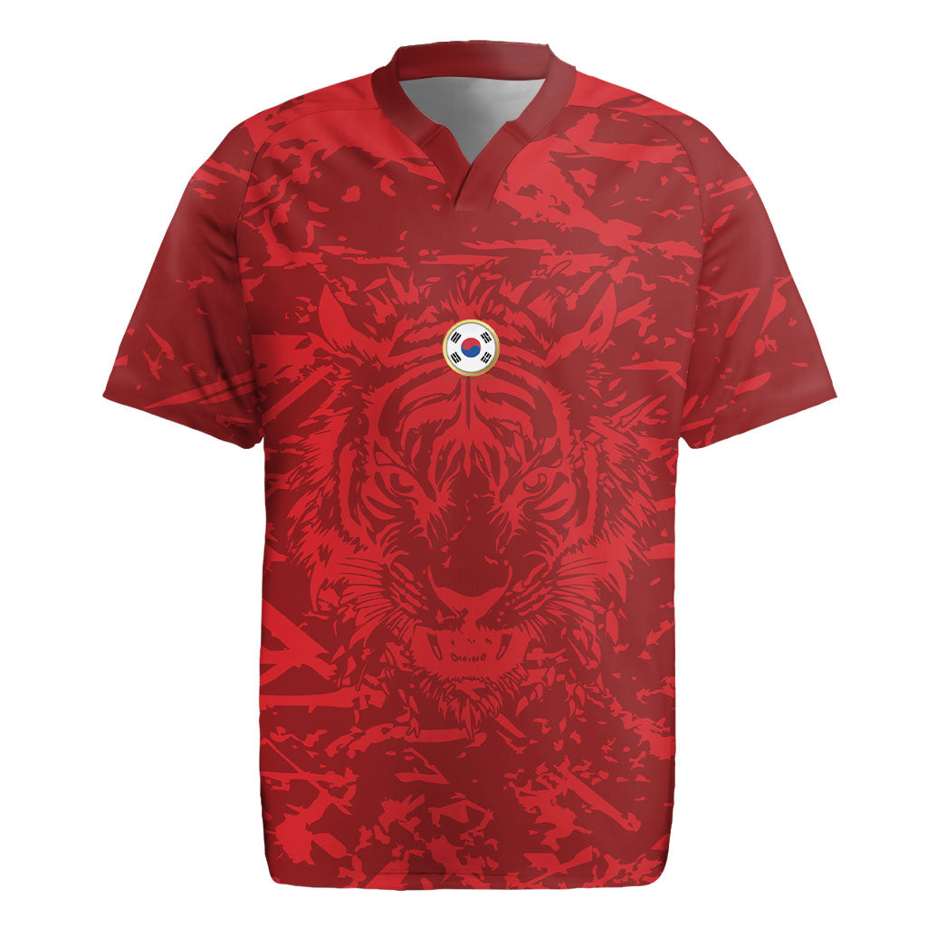 Custom South Korea 2026 World Football Rugby Jersey Taegeuk Warriors