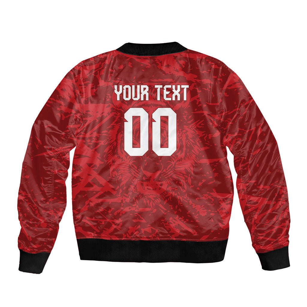 Custom South Korea 2026 World Football Sleeve Zip Bomber Jacket Taegeuk Warriors
