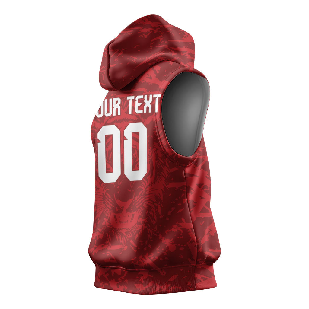 Custom South Korea 2026 World Football Sleeveless Hoodie Taegeuk Warriors
