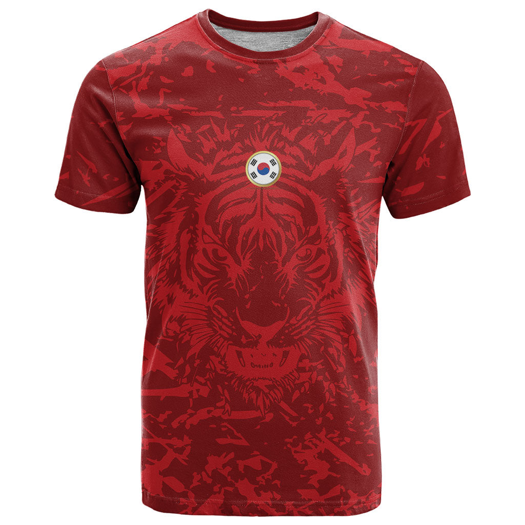 Custom South Korea 2026 World Football T Shirt Taegeuk Warriors