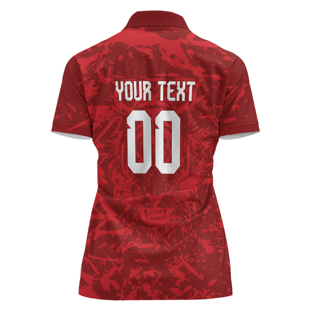 Custom South Korea 2026 World Football Women Polo Shirt Taegeuk Warriors