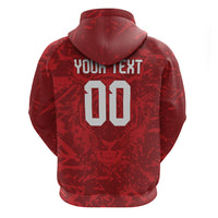 Custom South Korea 2026 World Football Zip Hoodie Taegeuk Warriors
