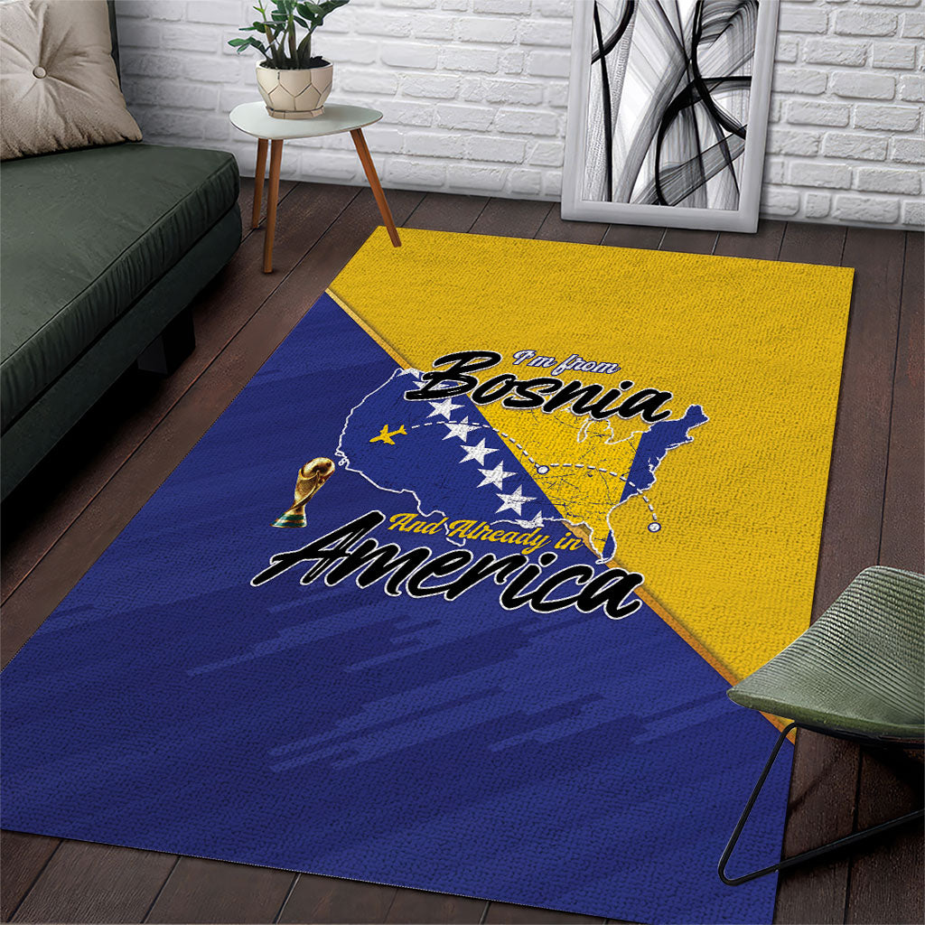 Bosnia and Herzegovina 2026 Area Rug Already in America