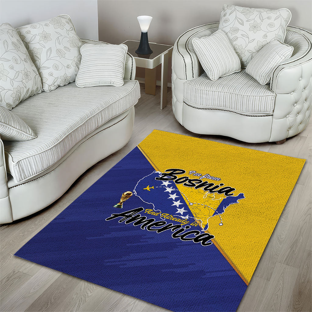 Bosnia and Herzegovina 2026 Area Rug Already in America