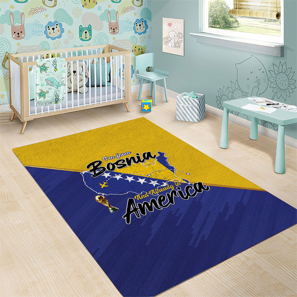 Bosnia and Herzegovina 2026 Area Rug Already in America