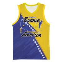 Personalised Bosnia and Herzegovina 2026 Basketball Jersey Already in America