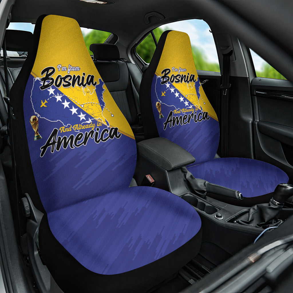 Bosnia and Herzegovina 2026 Car Seat Cover Already in America