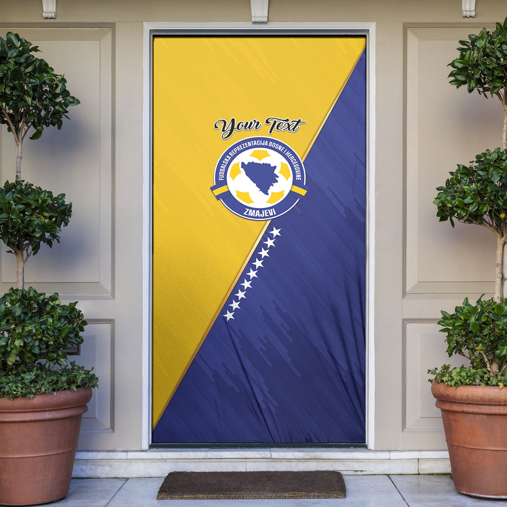 Personalised Bosnia and Herzegovina 2026 Door Cover Already in America