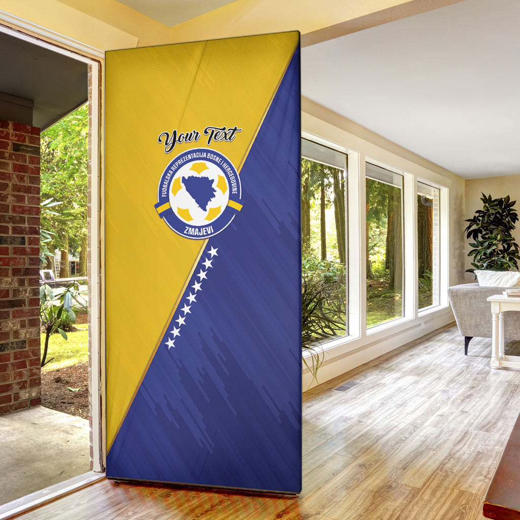 Personalised Bosnia and Herzegovina 2026 Door Cover Already in America
