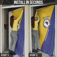 Personalised Bosnia and Herzegovina 2026 Door Cover Already in America