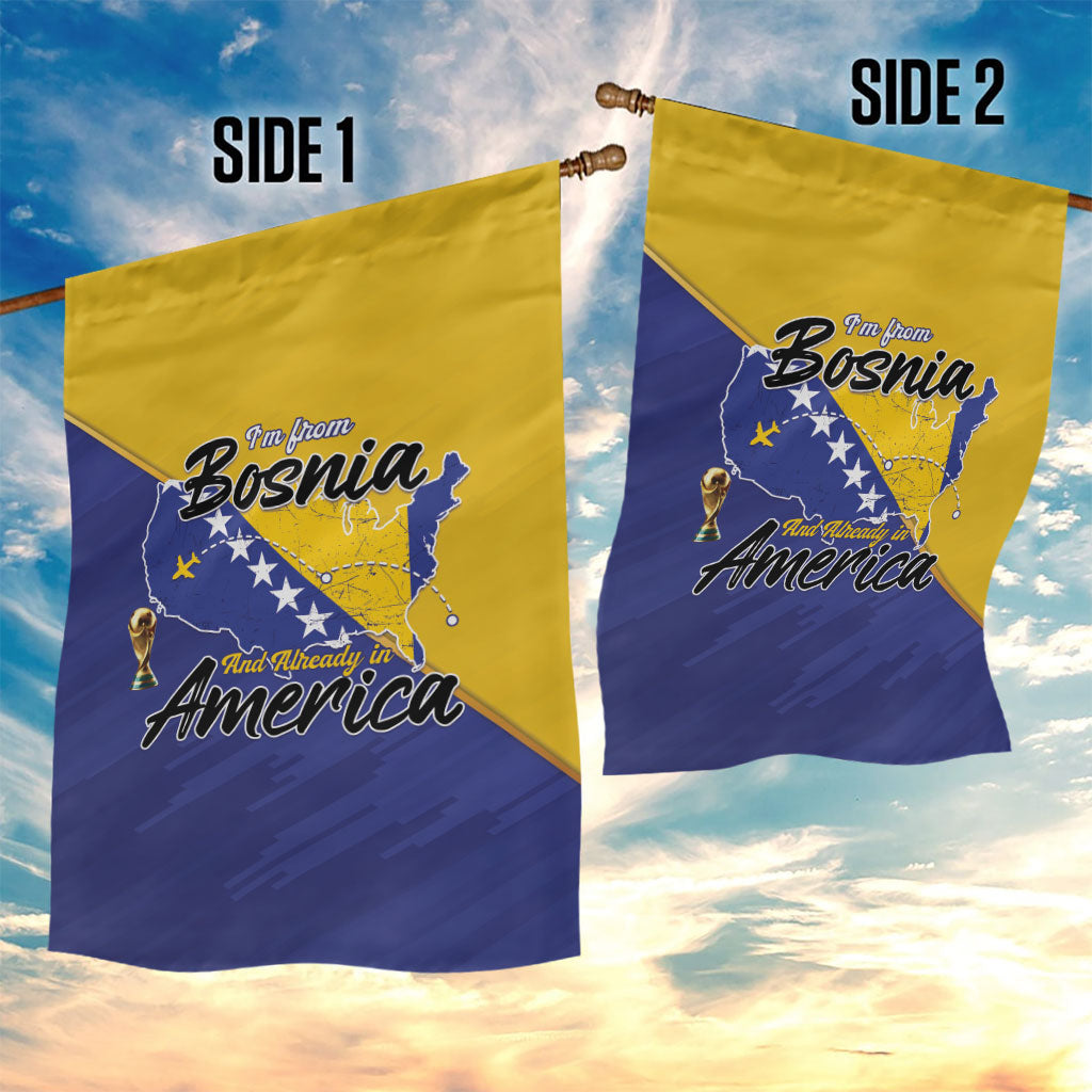 Bosnia and Herzegovina 2026 Garden Flag Already in America