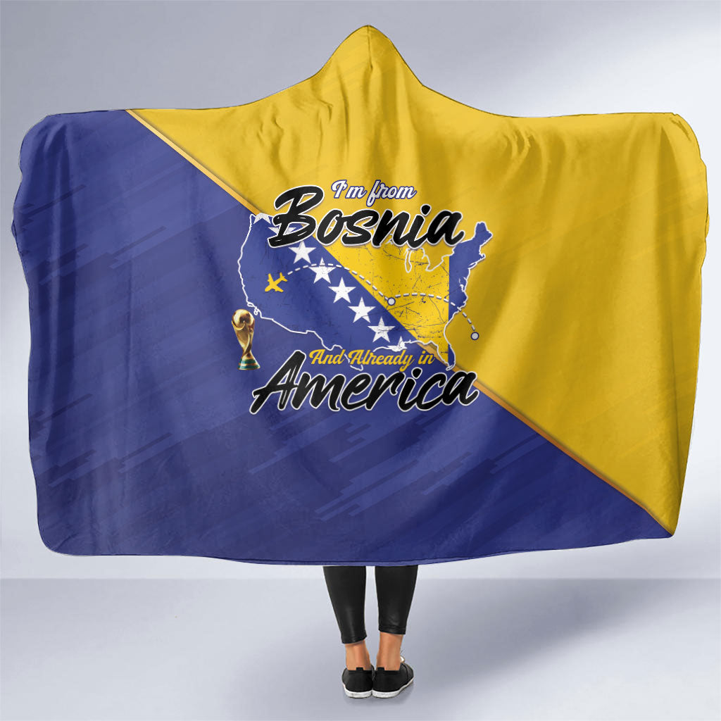 Bosnia and Herzegovina 2026 Hooded Blanket Already in America