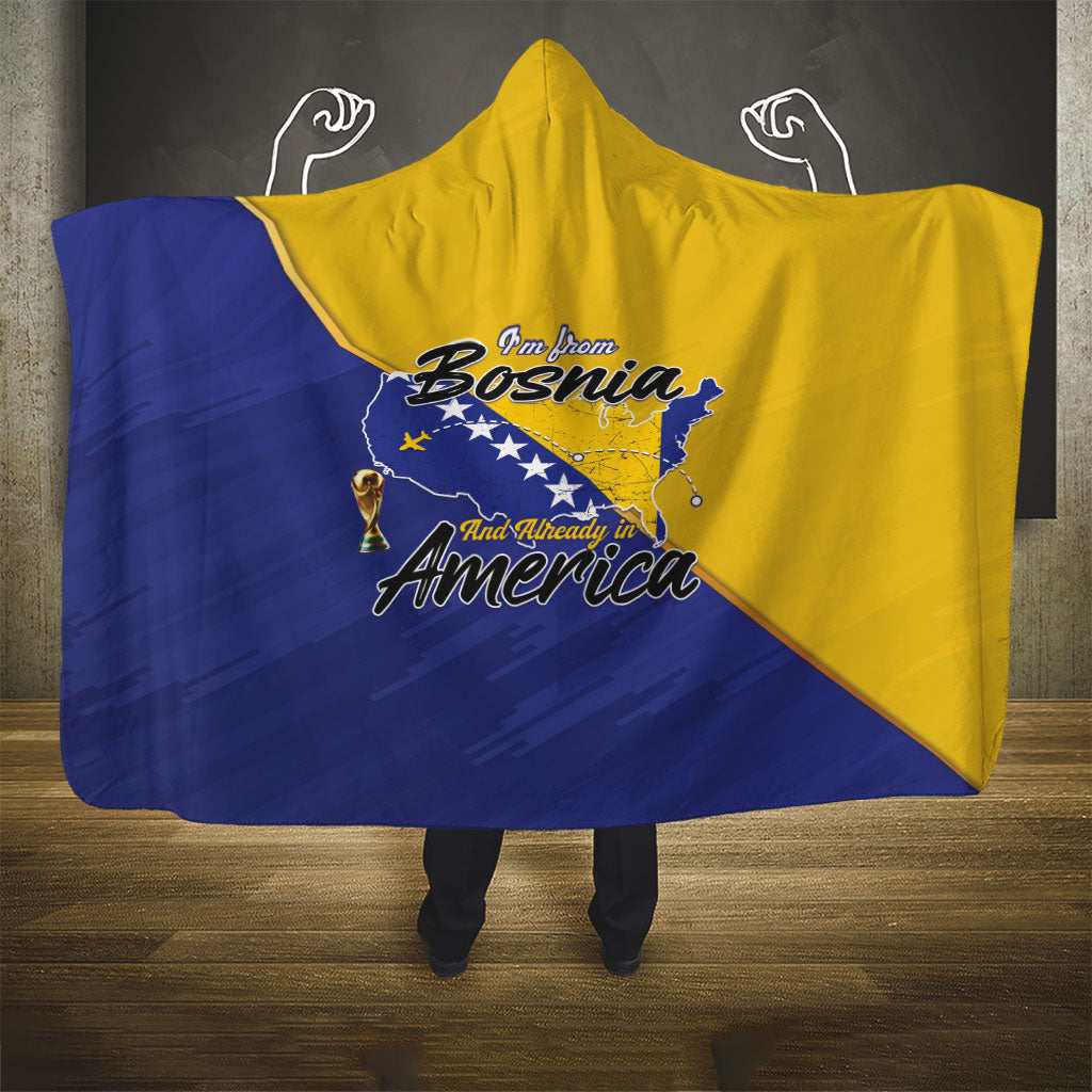 Bosnia and Herzegovina 2026 Hooded Blanket Already in America