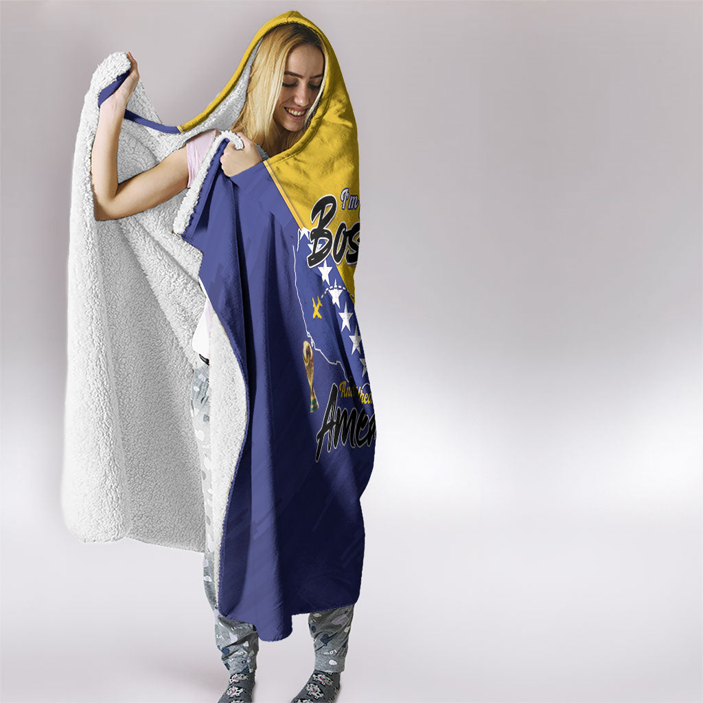 Bosnia and Herzegovina 2026 Hooded Blanket Already in America