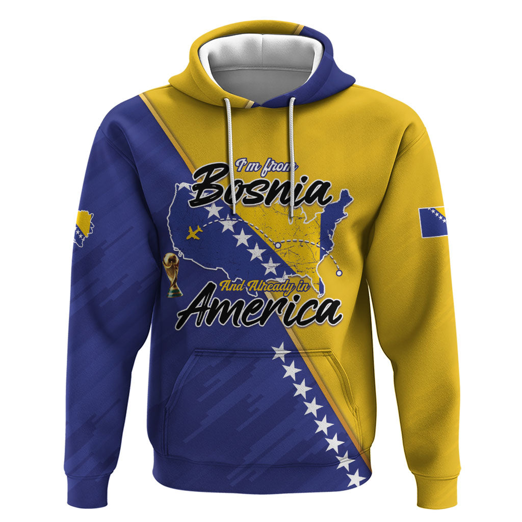 Personalised Bosnia and Herzegovina 2026 Hoodie Already in America