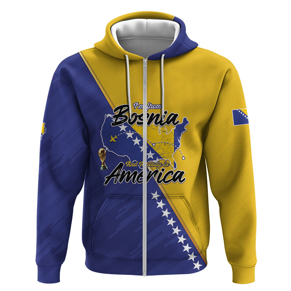 Personalised Bosnia and Herzegovina 2026 Hoodie Already in America