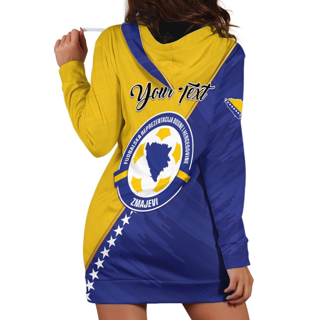 Personalised Bosnia and Herzegovina 2026 Hoodie Dress Already in America