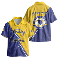Personalised Bosnia and Herzegovina 2026 Kid Hawaiian Shirt Already in America LT01